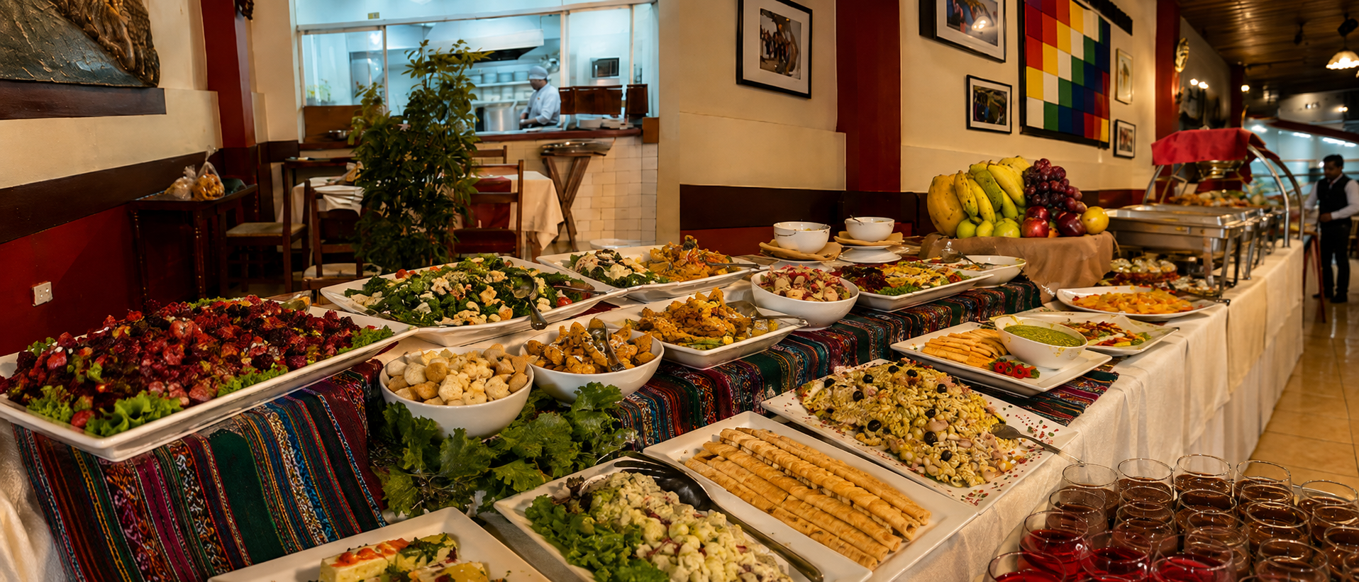 Buffet cultural de Emiliana Restaurant en Cusco